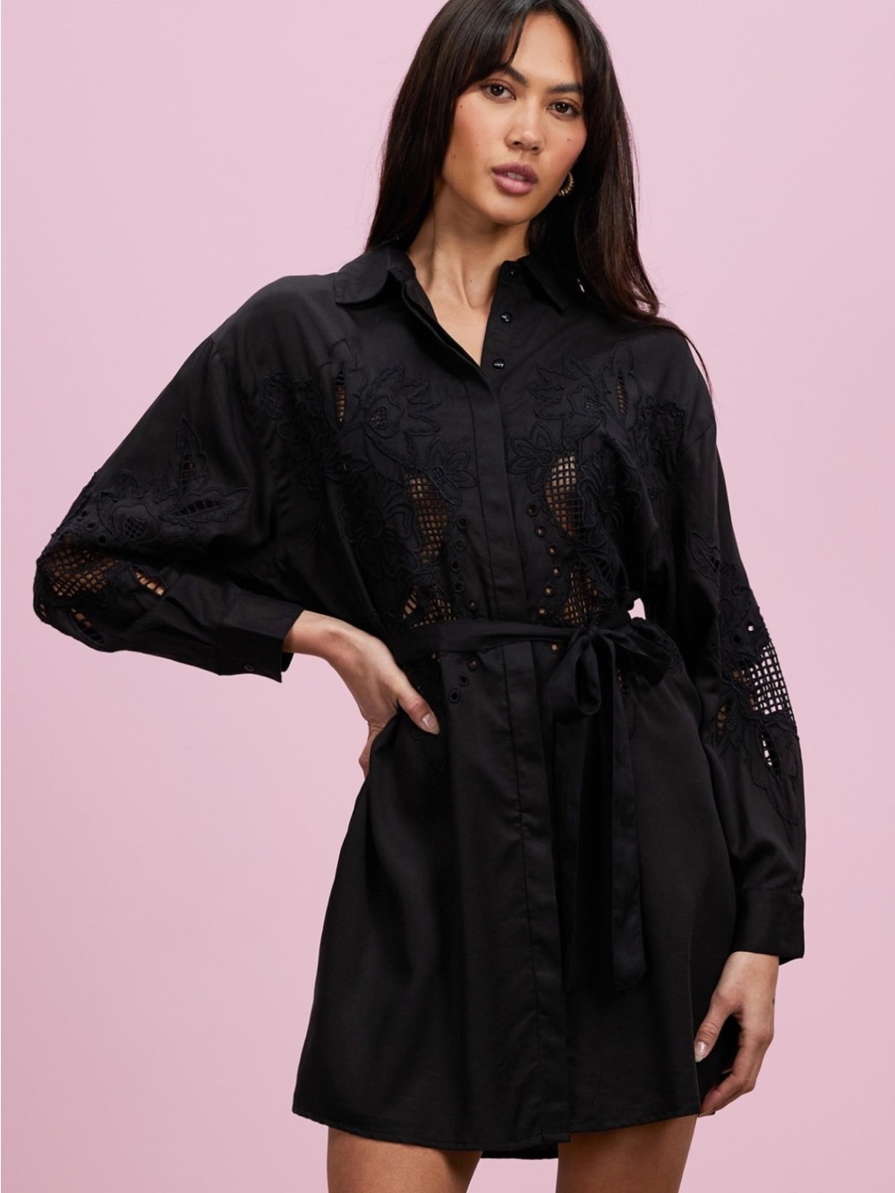 Topshop Black Women's Dress